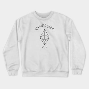 Ethereum logo tee Crewneck Sweatshirt